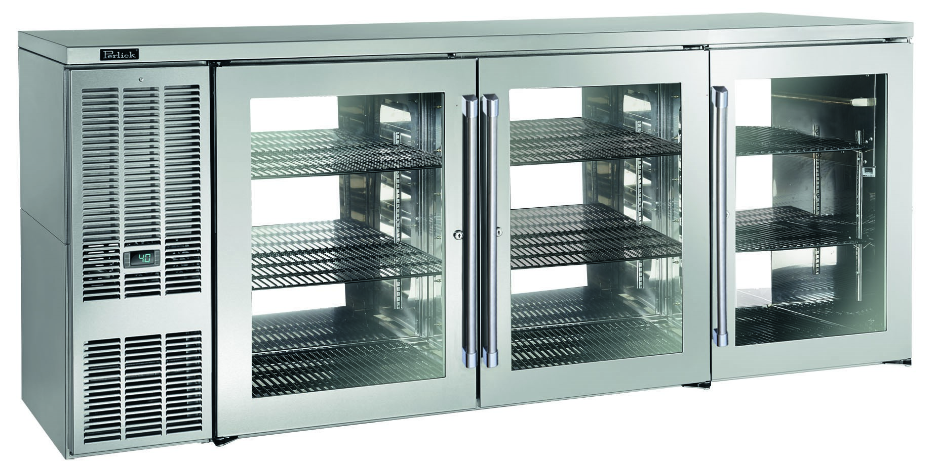 Perlick PTS84 — Back Bar Refrigerator, 84" wide