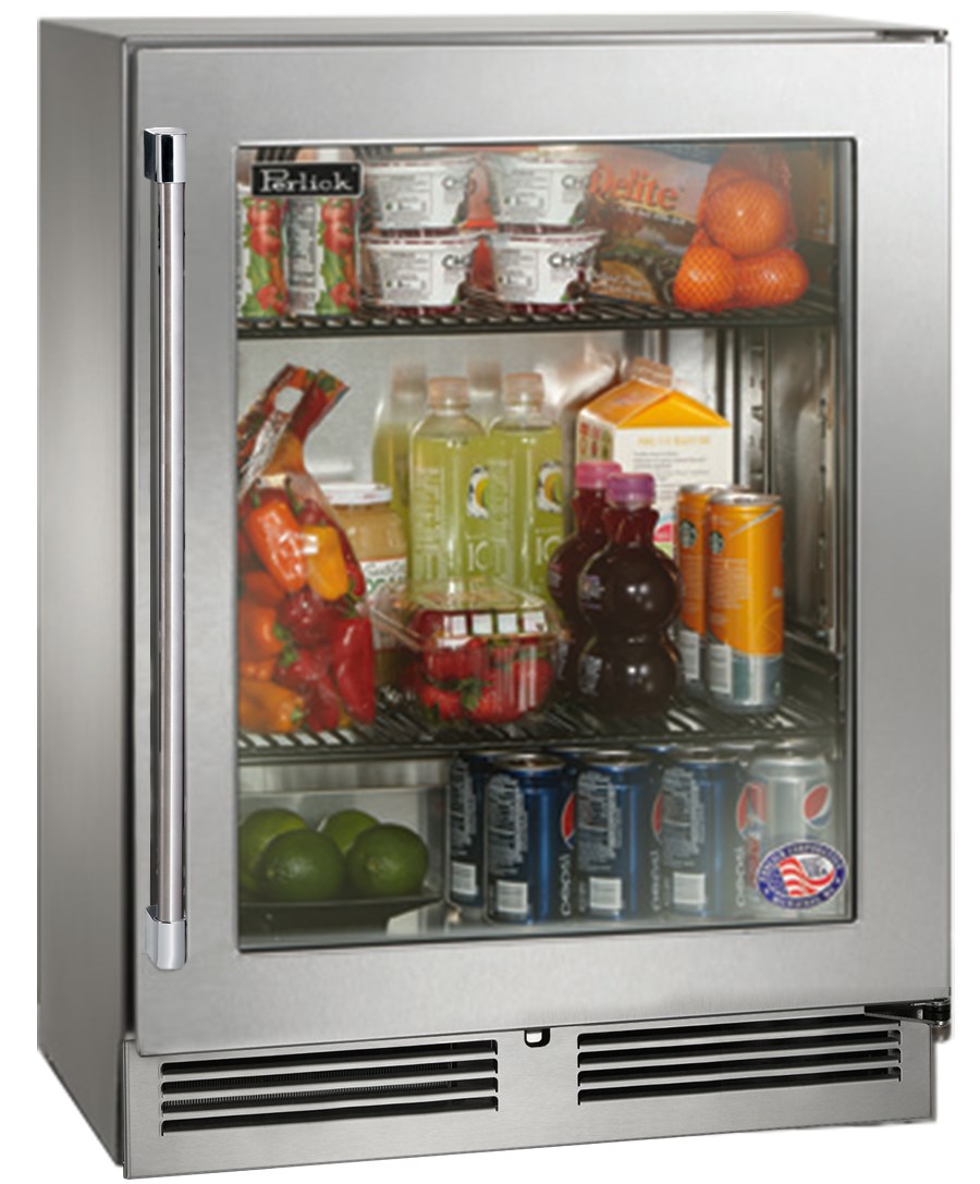 Perlick HD24RS — Undercounter Refrigerator, 24" wide