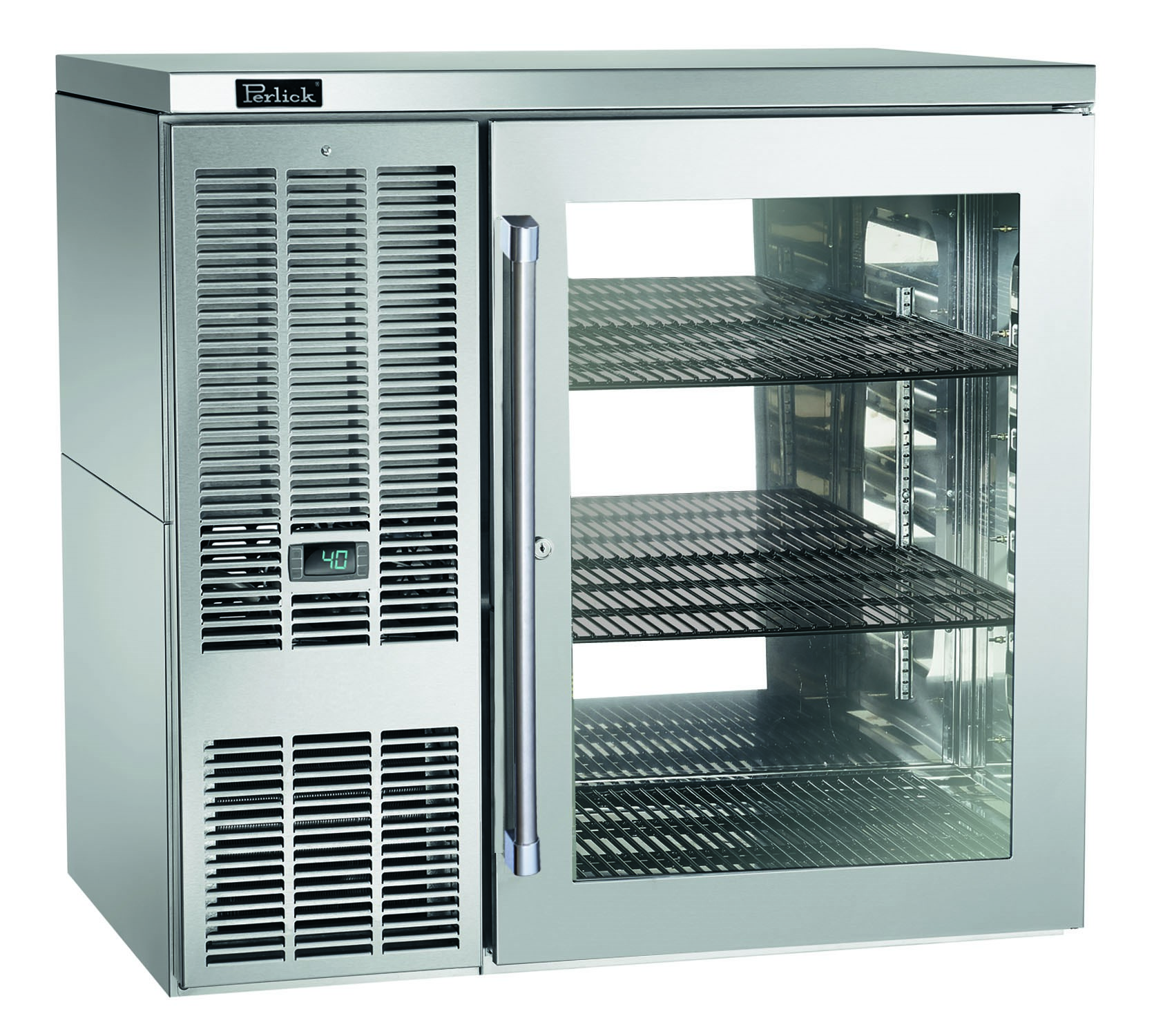 Perlick PTS36 — Back Bar Refrigerator, 36" wide