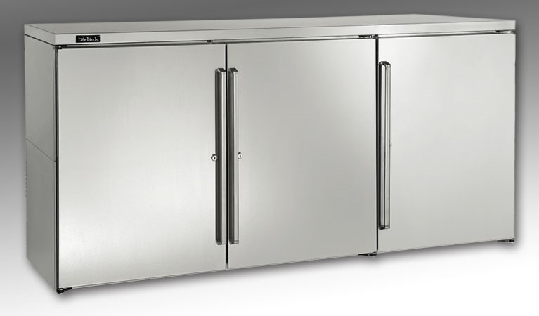 Perlick BBR72 — Back Bar Refrigerator, 72" wide
