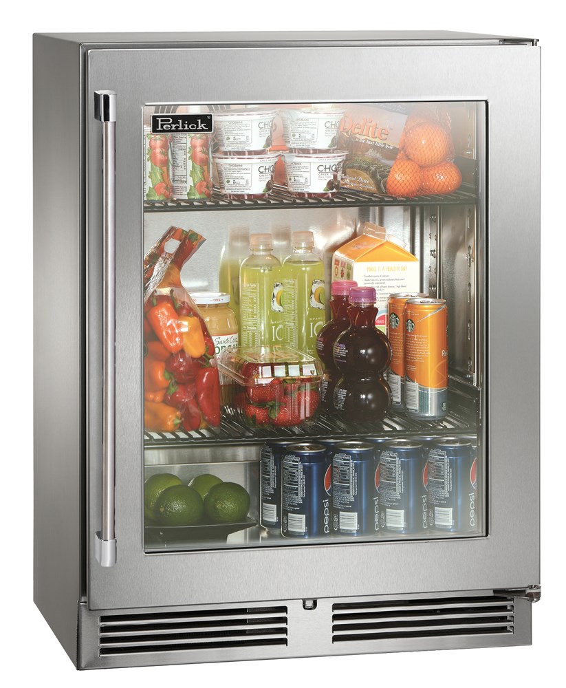 Perlick HB24RS-SG-STK — Undercounter Refrigerator, 24" wide