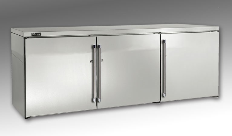 Perlick BBRLP96 — Back Bar Refrigerator, 96" wide