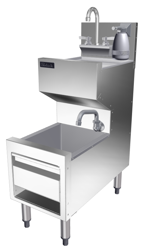 Perlick TSF12CS — Bar Sink