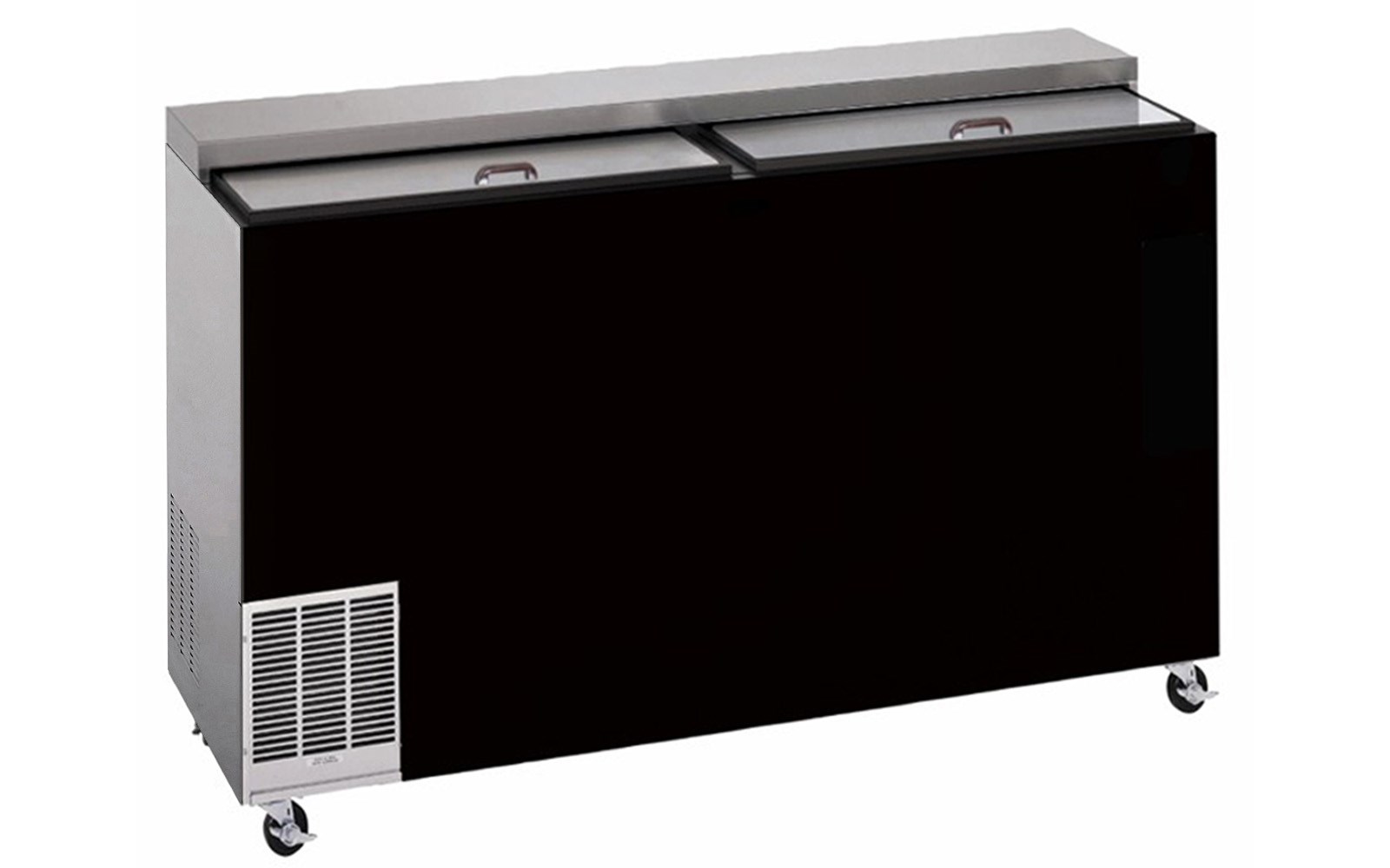 Perlick FR60RT-BS-STK — Glass Froster Freezer, 60" wide