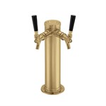 Draft Arm for Air Cooled Century System, 2 Faucets in Tarnish-Free Brass - 3