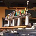 Winged Bridge Tower for Century System, 10 Faucets in Tarnish-Free Brass