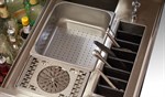 Tobin Ellis Signature Series Cocktail Station Prep Sink - 18