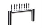 Avenue H-Pipe Tower for Century System, 14 Faucets