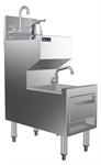 Top Shelf Combination Sink