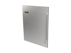 Core Two-Tone Handle, SS Panel, Solid, Left, No Lock