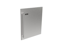 Core Two-Tone Handle, ADA SS Panel, Solid, Right, No Lock
