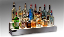 Lighted Merchandise Display-2 Tier (Cool White LED)