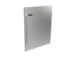 Core Two-Tone Handle, SS Panel, Solid, Right, No Lock