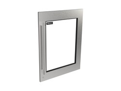 Core Two-Tone Handle, SS Panel, Glass, Right, Locking