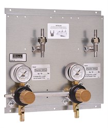 Regulator Panel Kit, 2-Way, with Keg Couplers