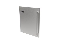 Core Two-Tone Handle, ADA SS Panel, Solid, Left, Locking