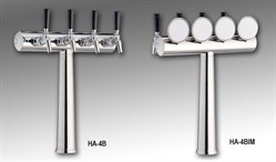 Havana Tower, 5-Faucet in Polished Chrome - Air-Cooled