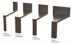 Inside Corner Flat Top - 90 deg. Clipped Corner