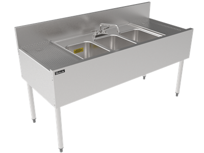 Sinks with 3 Tanks - 60