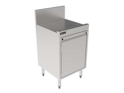 Storage Cabinet with Drainboard Top - 18