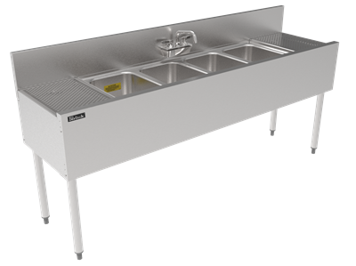 Sinks with 4 Tanks - 72