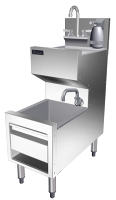 Top Shelf Combination Sink