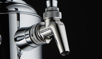 Forward Sealing Faucet, Stainless Steel