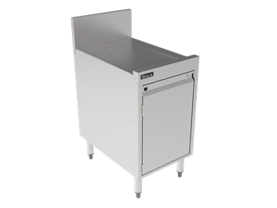 Storage Cabinet with Drainboard Top - 16