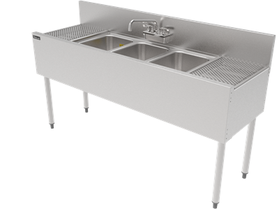 Sinks with 3 Tanks - 72
