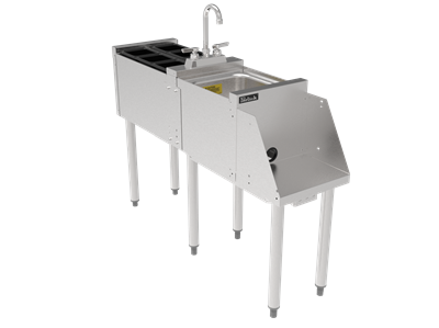 Pass-Thru Blender Station with Sink - 12