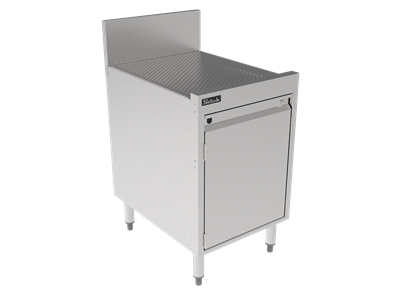 Storage Cabinet with Drainboard Top - 18