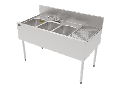 Sinks with 3 Tanks - 48