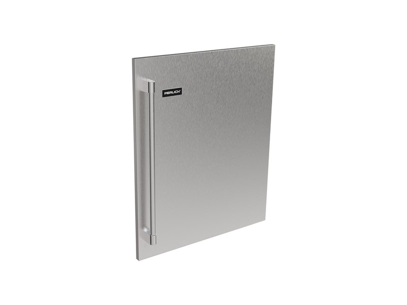 Core Two-Tone Handle, ADA SS Panel, Solid, Right, No Lock
