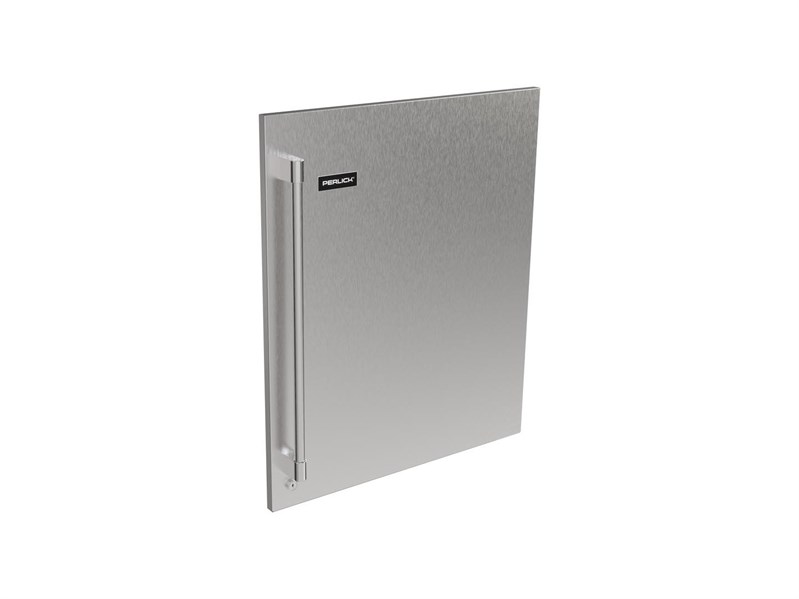Core Two-Tone Handle, ADA SS Panel, Solid, Right, Locking
