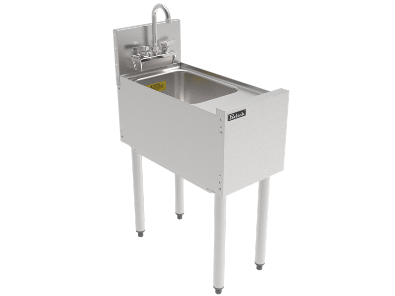 TSF12DS-Top-Shelf-Dump-Wet-Waste-Sinks-12W-24D
