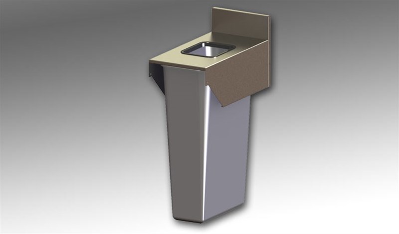 Perlick TSF12BTB - Trash Receptacle Top Cover, 12
