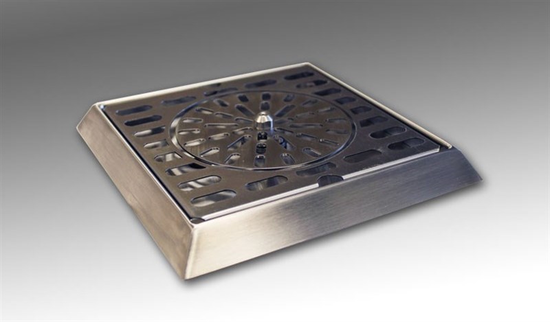 Glass Rinser with Drainer, 7-5/8