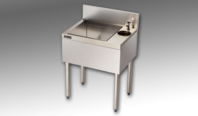 Perlick TSD24DC-A — Underbar Ice Bin, 24" wide
