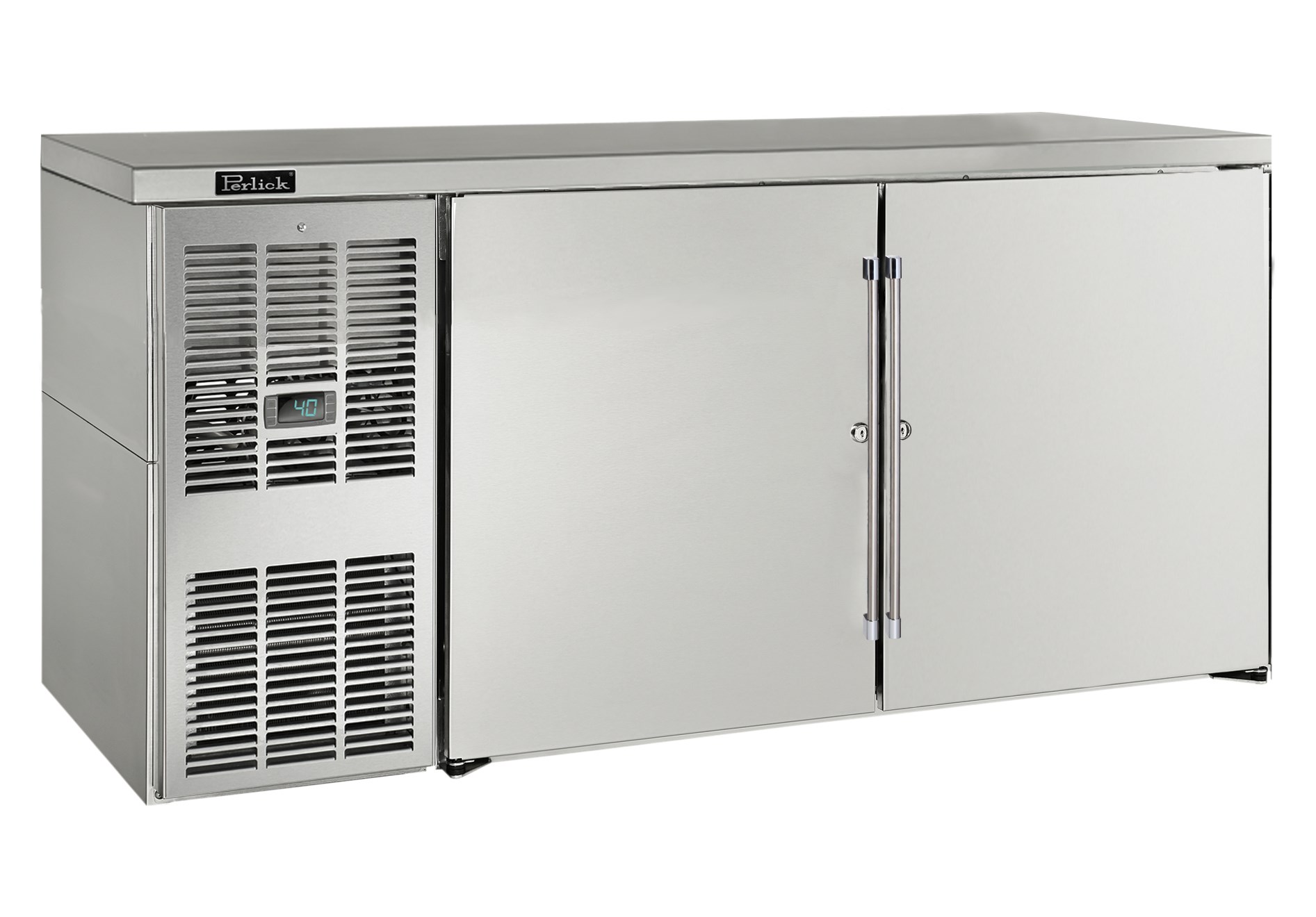 Perlick BBSLP60 — Back Bar Refrigerator, 60" wide