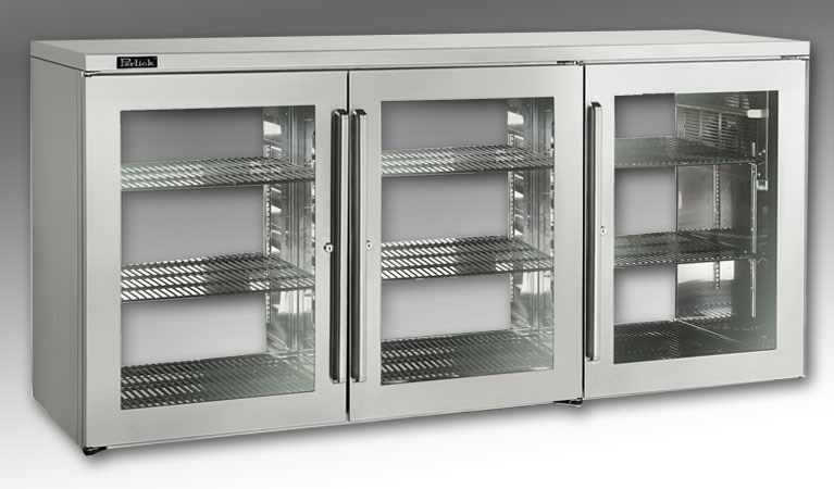 Perlick PTR72 — Back Bar Refrigerator, 72" wide