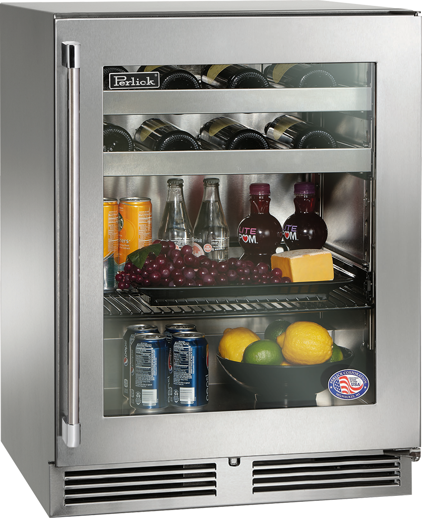 Perlick HB24BS — Beverage Center, 24" wide