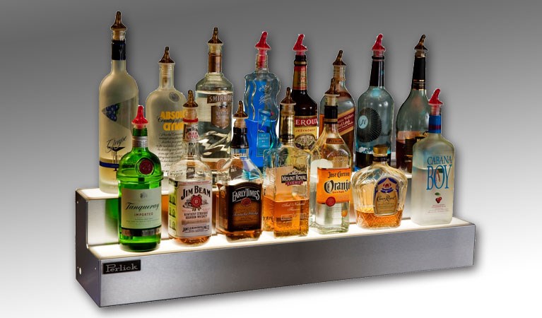 Perlick LMD3-36 — 3-Tier Lighted Liquor Display, 36″W