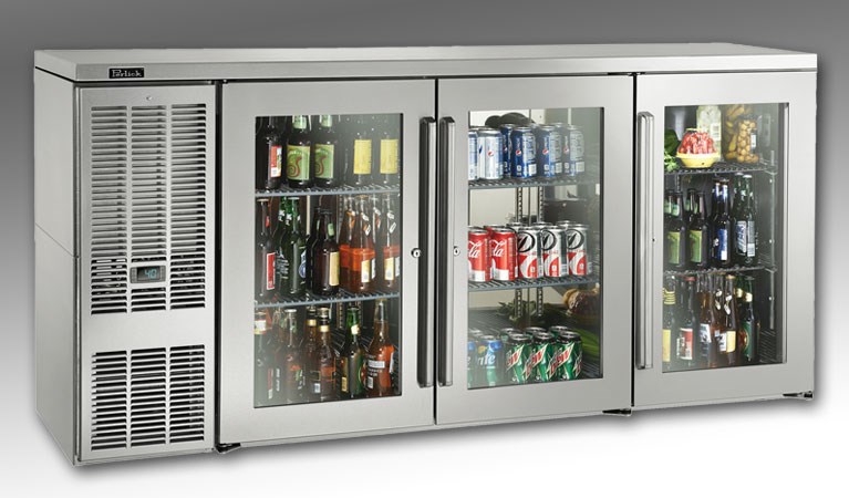 Perlick BBSN72 — Back Bar Refrigerator, 72" wide